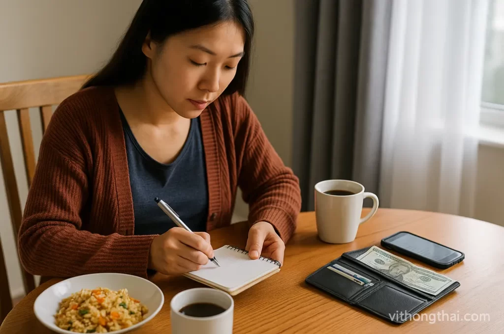Thói quen chi tiêu thông minh - Ghi chép chi tiêu hàng ngày