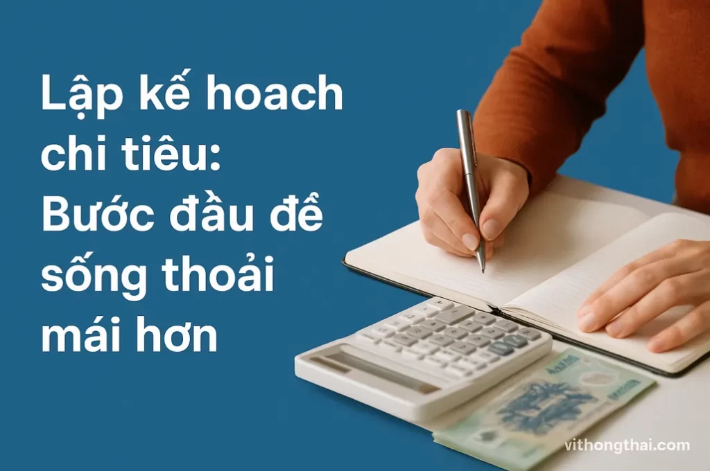 Lập kế hoạch chi tiêu không khó – chỉ cần bắt đầu đúng cách