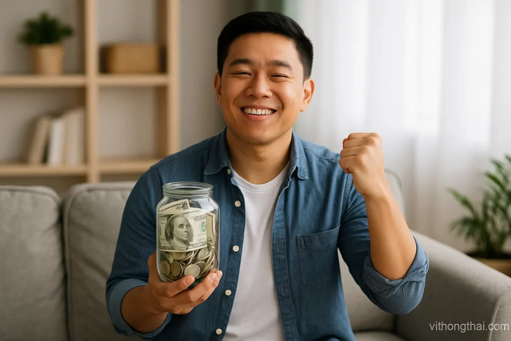 Cảm giác làm chủ được tiền – chứ không để tiền điều khiển mình