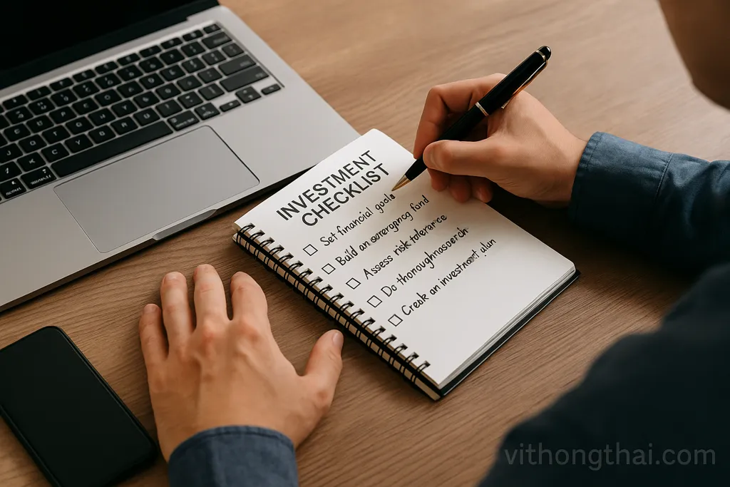 Checklist chuẩn bị đầu tư