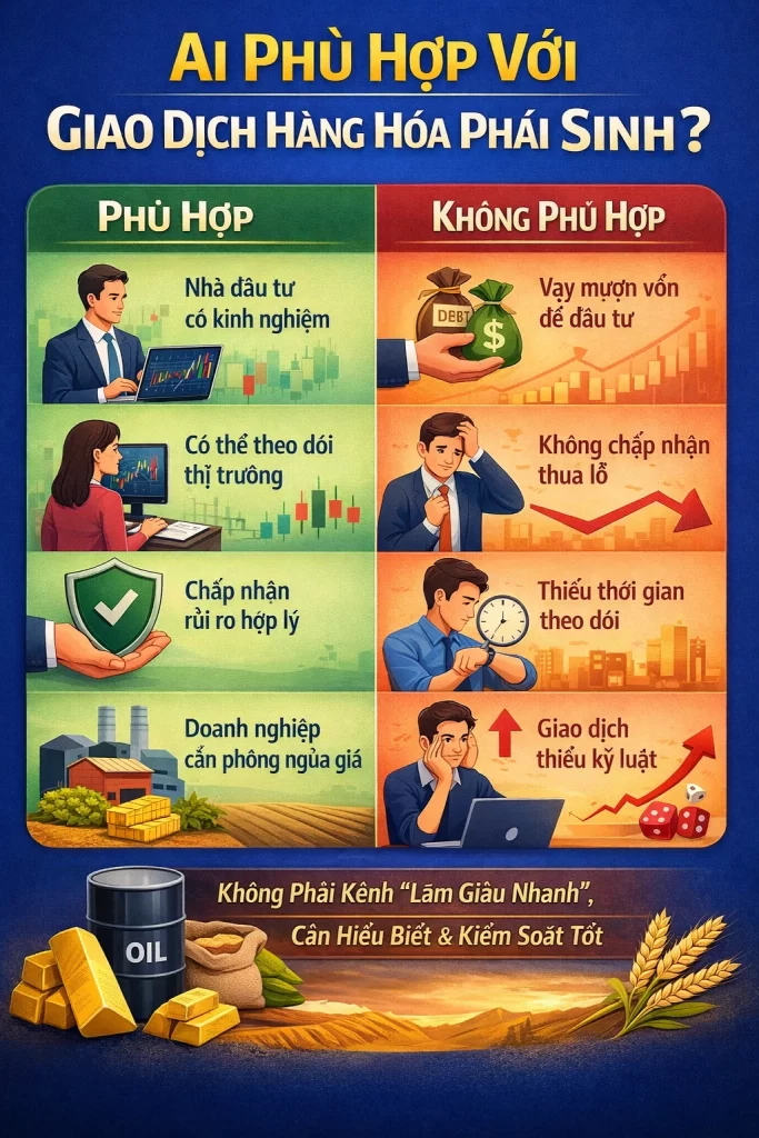 Ai phù hợp với hàng hóa phái sinh