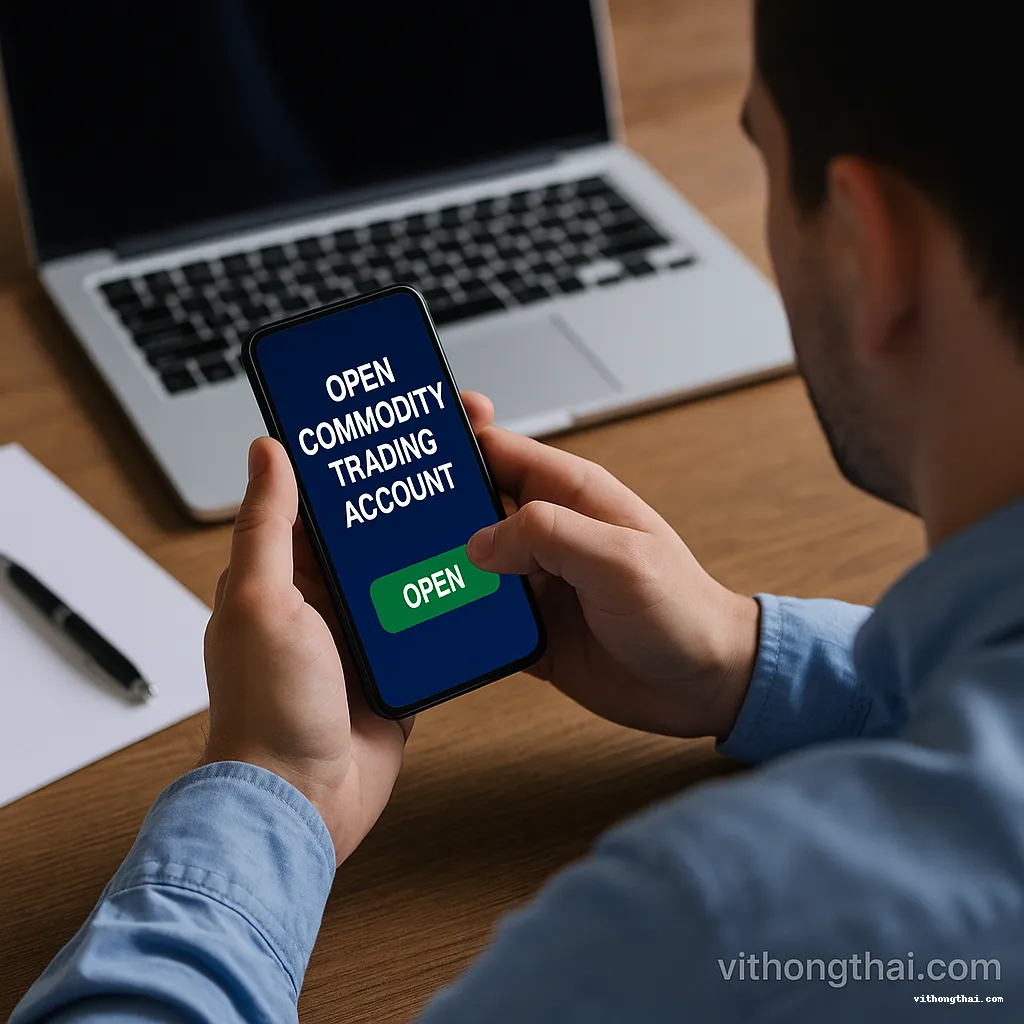 Mở tài khoản tại công ty môi giới được cấp phép