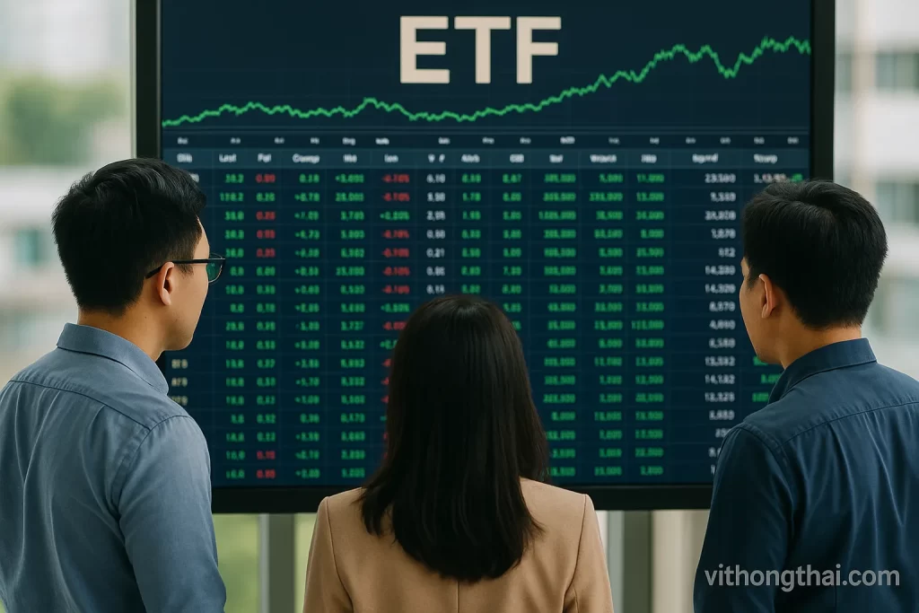 Ưu điểm khi đầu tư vào quỹ etf