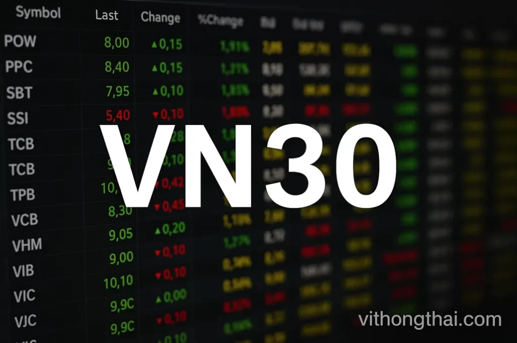 VN30 là gì? Cách hiểu đơn giản và ứng dụng thực tế trong đầu tư